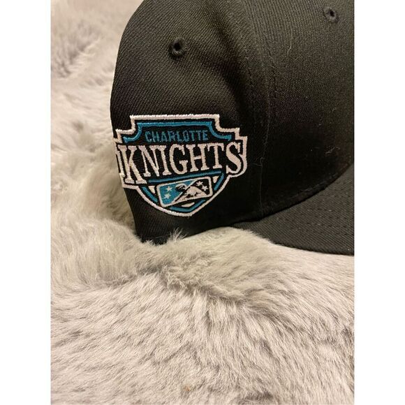 Men’s New Era Black Charlotte Knights Authentic Collection Alternate Logo 59 Fif - Picture 3 of 6